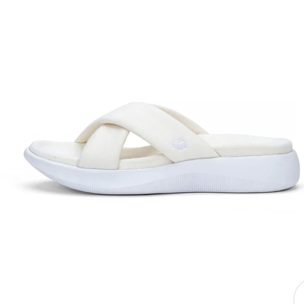 MERINOS WOMAN'S SANDAL NATURAL WHITE SIZE 10-- NWOT - Picture 3 of 10